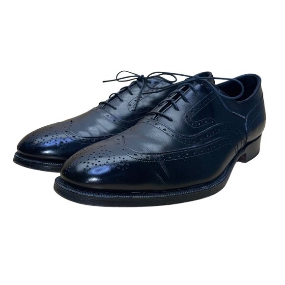 Johnston & Murphy Men’s Black Leather Wingtip Oxford Dress Shoes Size 10.5 main image 4